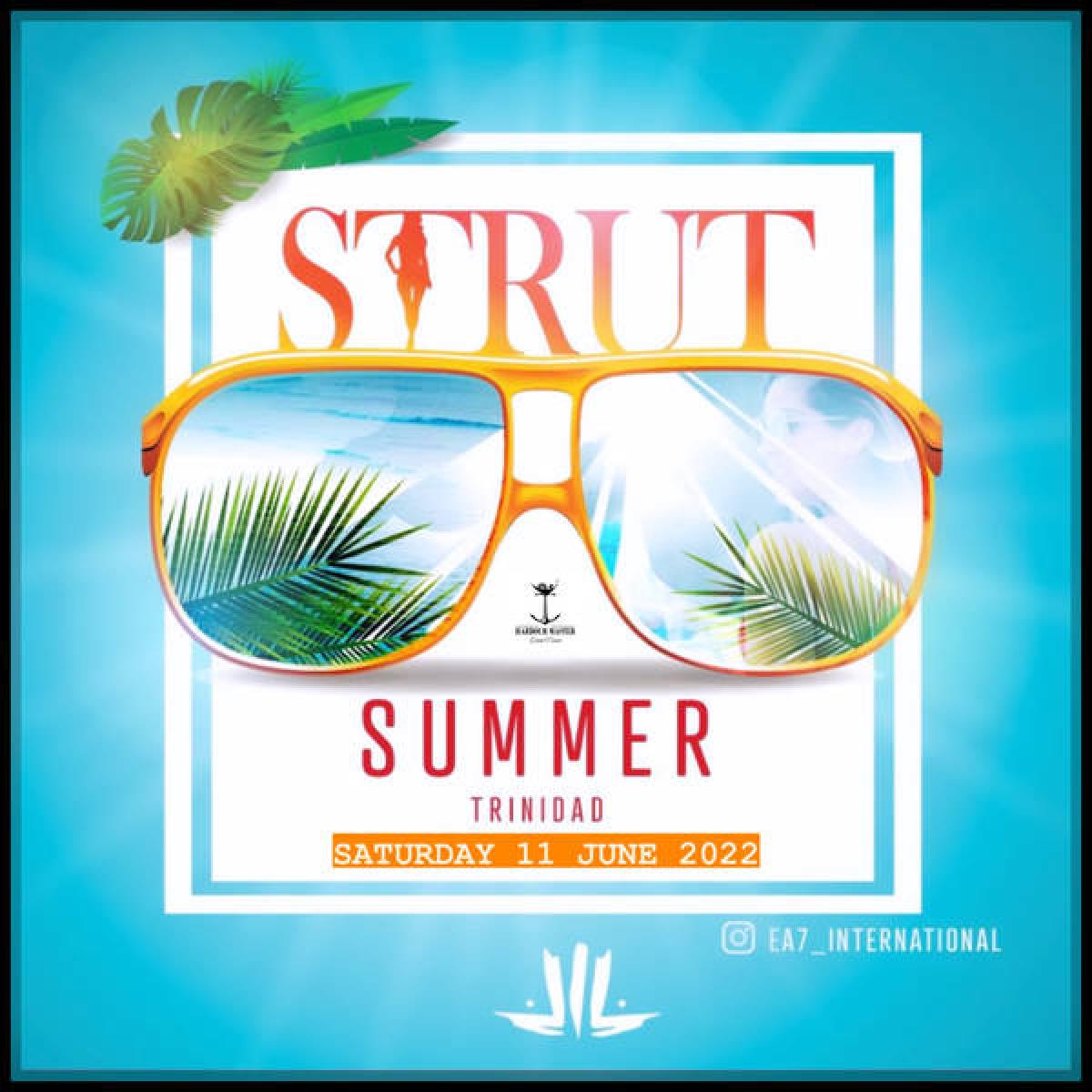 Strut Summer Trinidad 2022 flyer or graphic.