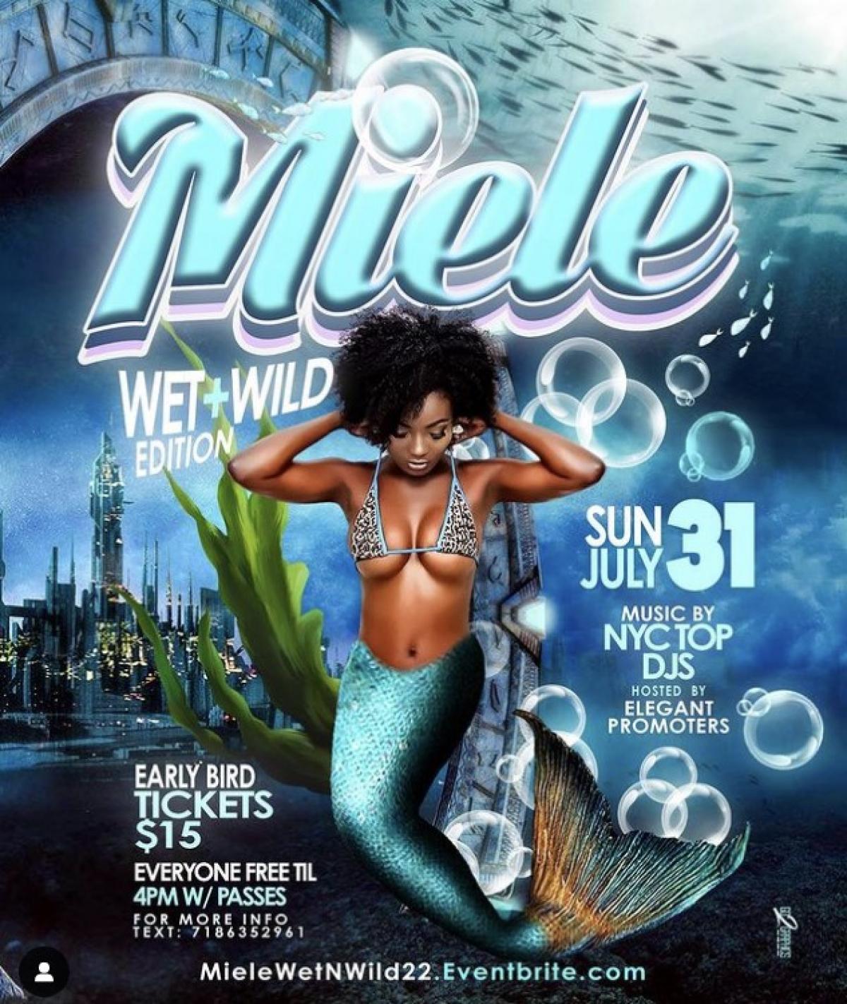 “Miele” Wet & Wild Edition flyer or graphic.