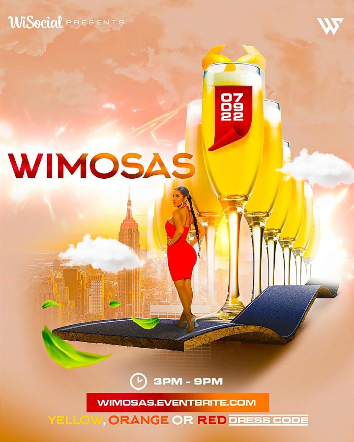 WiMosas  flyer or graphic.