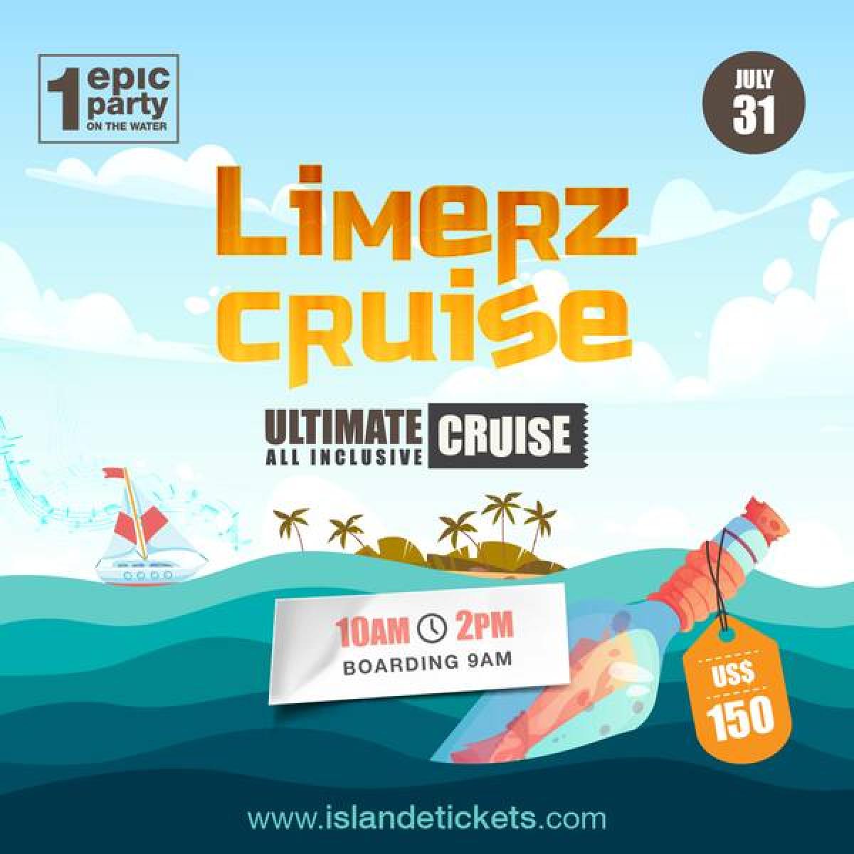 Limerz Cruise  flyer or graphic.