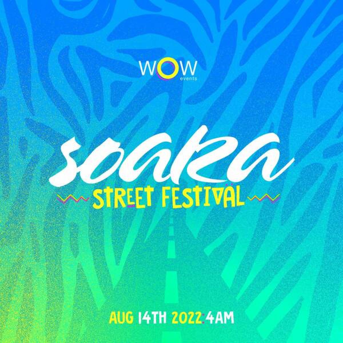 Soaka Street Festival flyer or graphic.