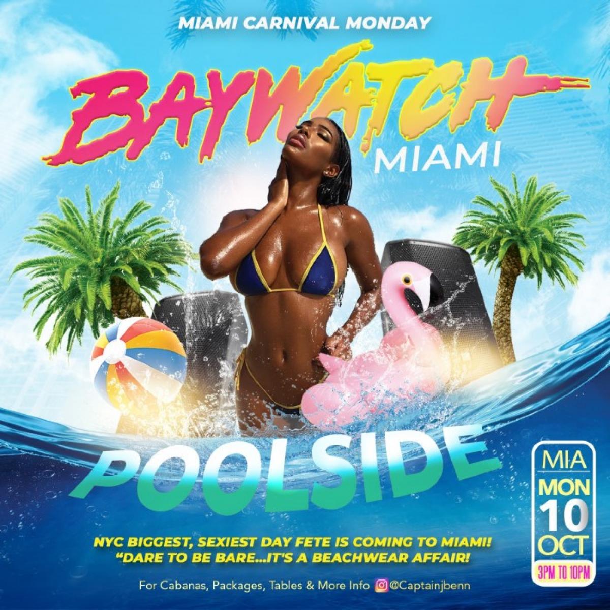 CARNIVAL SPLASH POOL PARTY - MIAMI CARNIVALLYFE WEEKEND EVENT #5 at Venue  TBA MIAMI FL, Oct 08, 2022