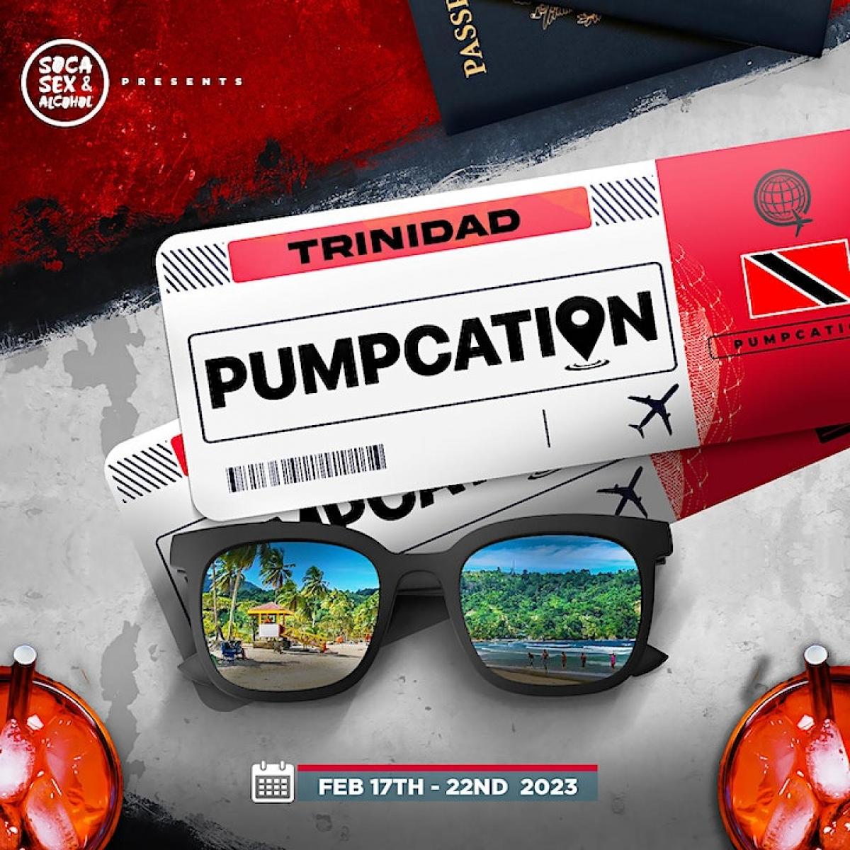 Pumpcation flyer or graphic.