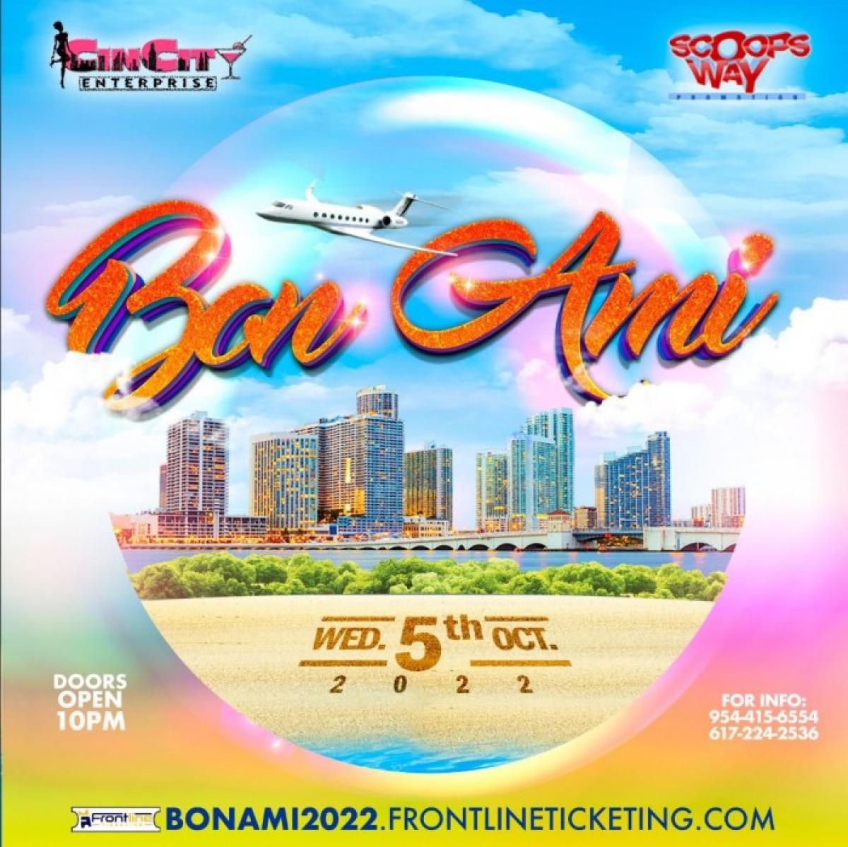 Bon Ami flyer or graphic.