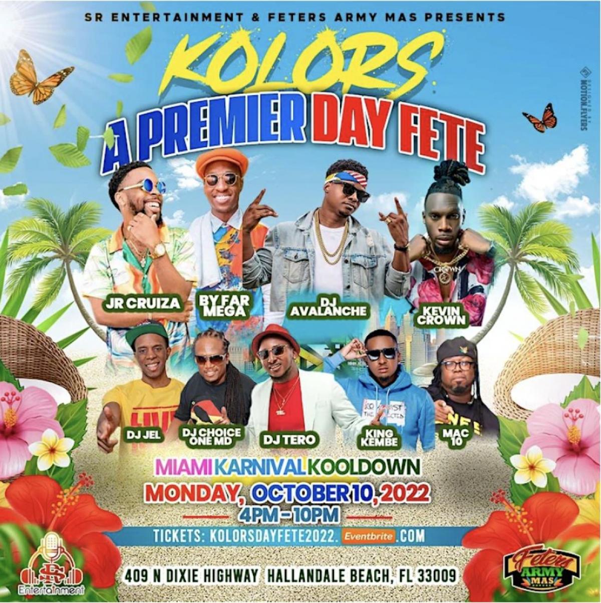 Kolors flyer or graphic.