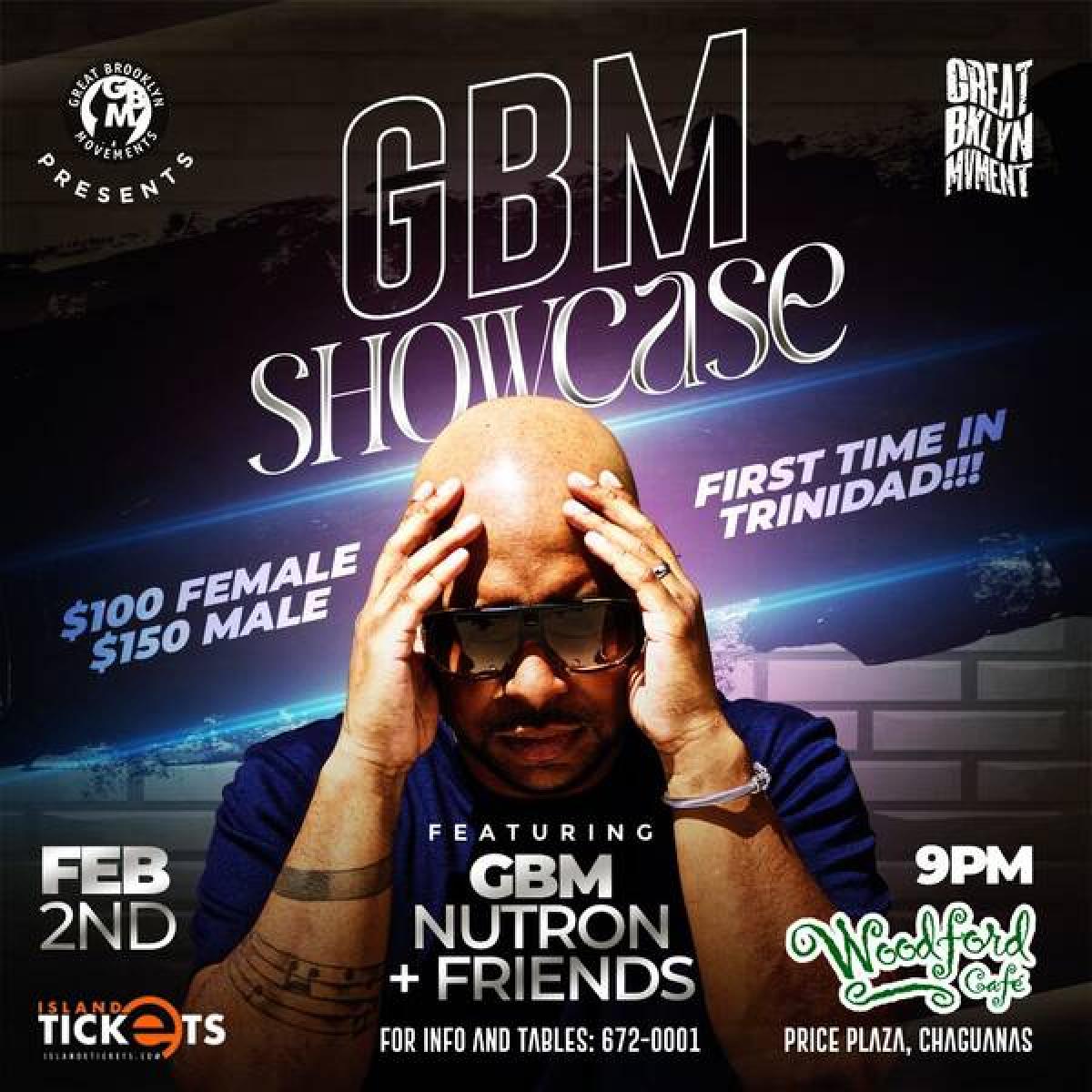 GBM Showcase  flyer or graphic.