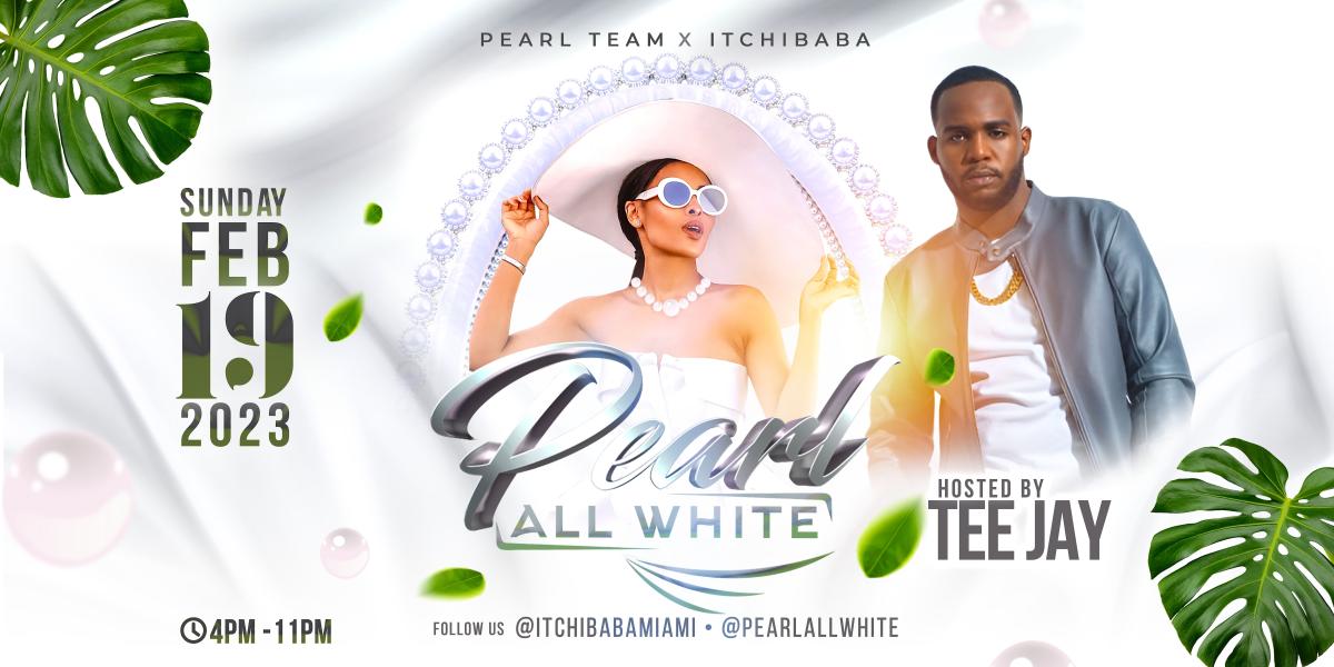 Pearl All White flyer or graphic.