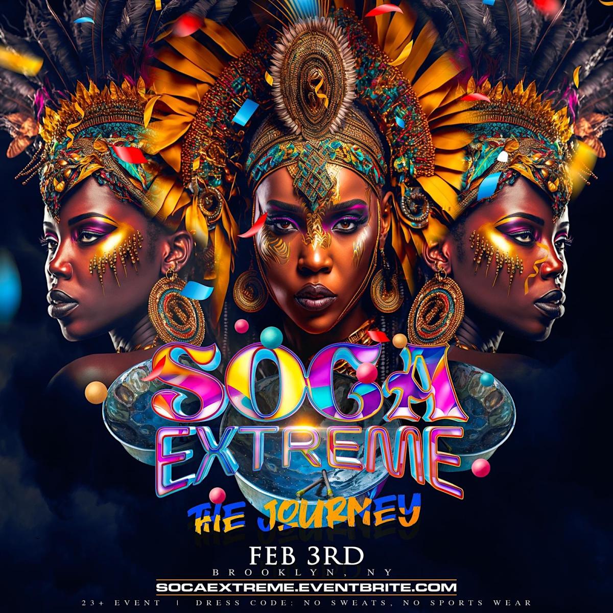 Soca Extreme flyer or graphic.