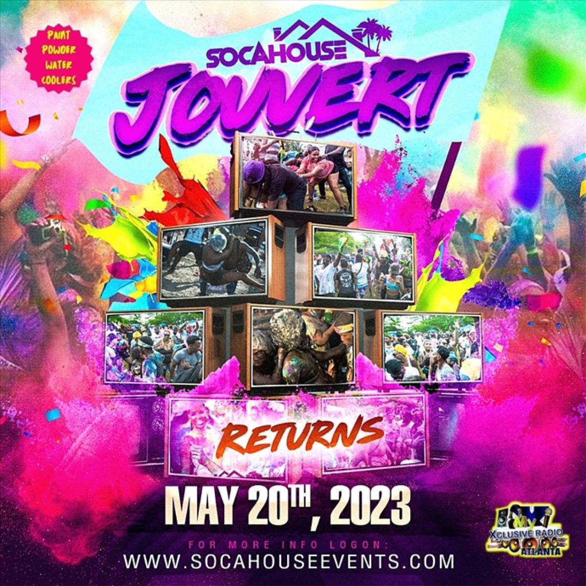 SocaHouse Jouvert flyer or graphic.