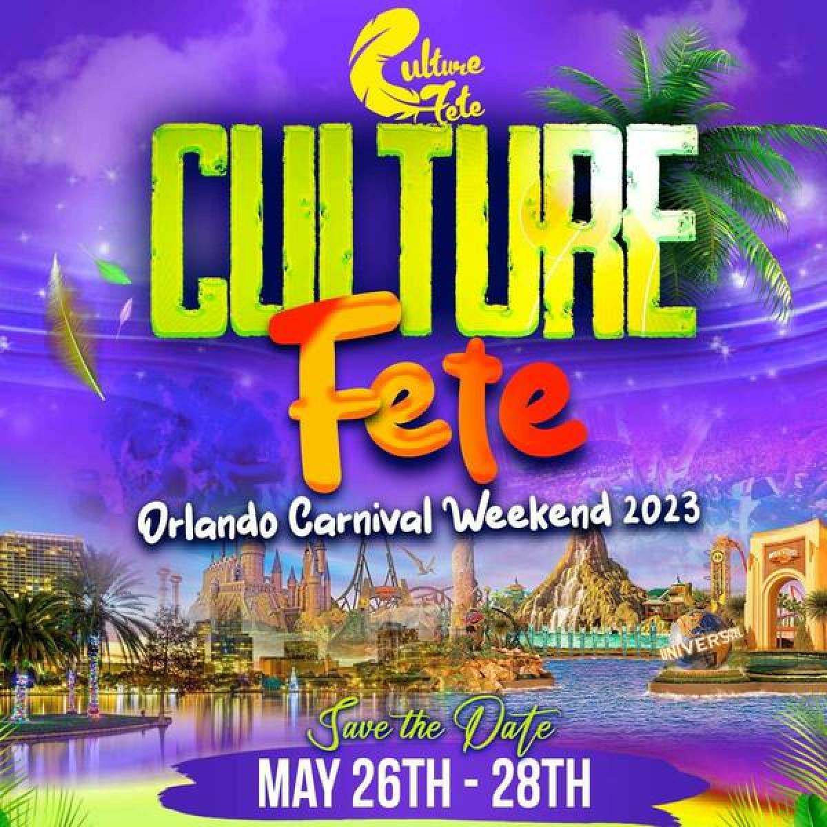 Culture Fete: Big Dutty Jouvert  flyer or graphic.