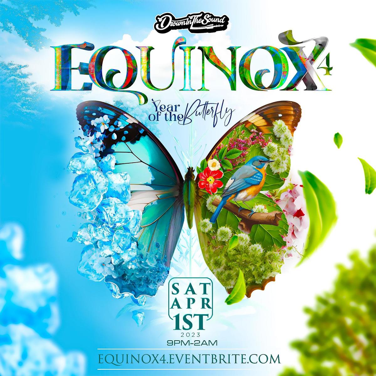 Equinox: Year of the Butterfly flyer or graphic.