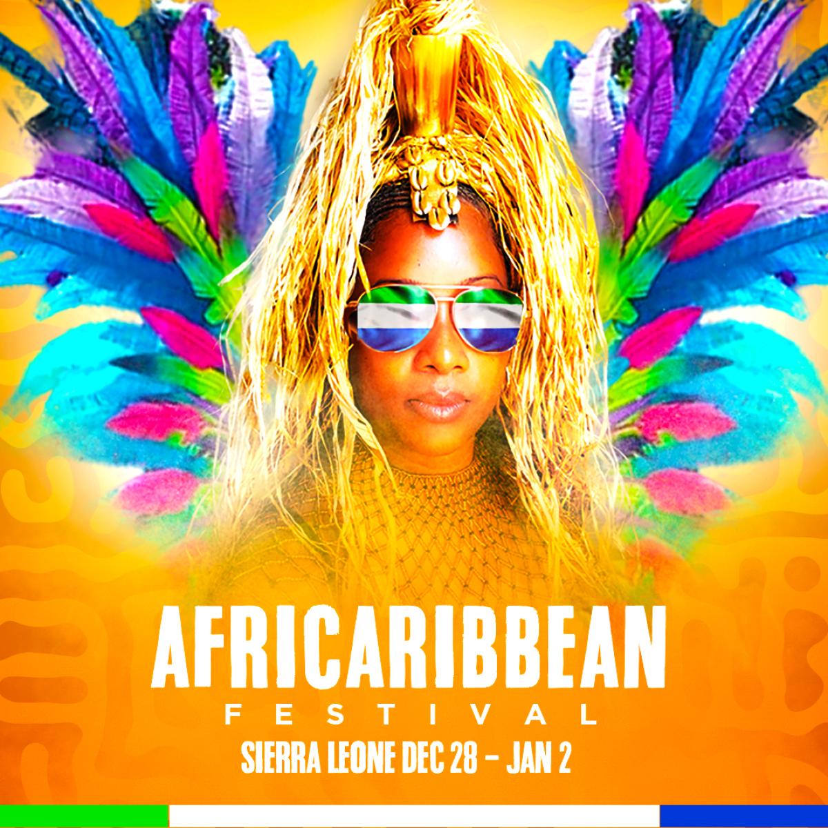 AfriCaribbean Festival flyer or graphic.