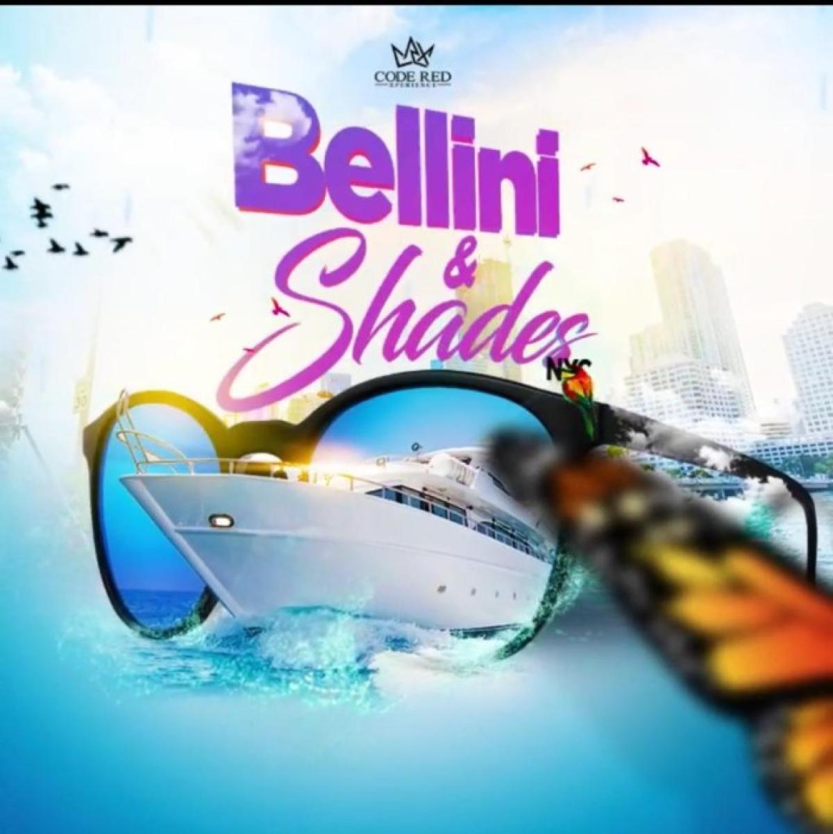  Bellini & Shades  flyer or graphic.