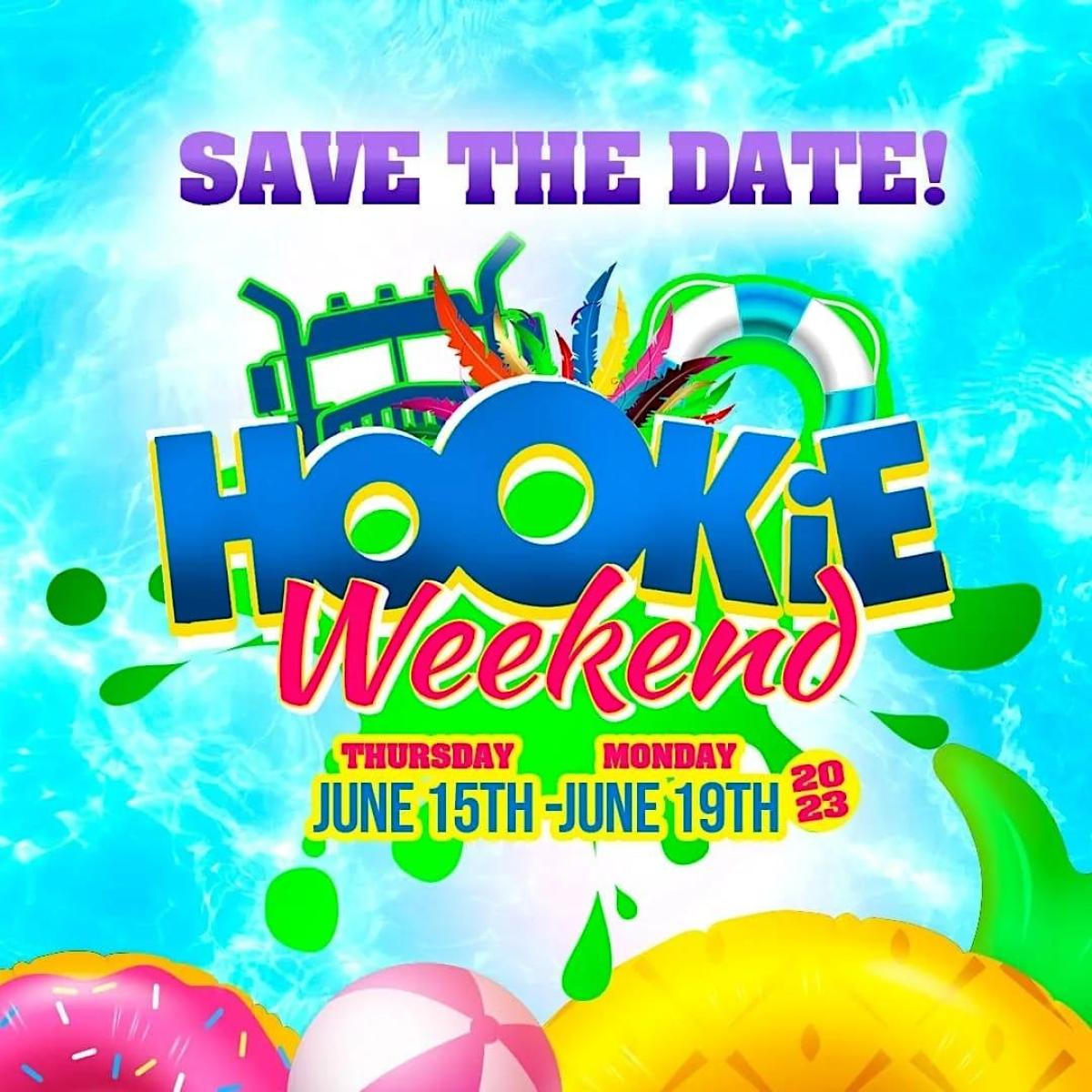 Hookie Weekend All Access Pass flyer or graphic.