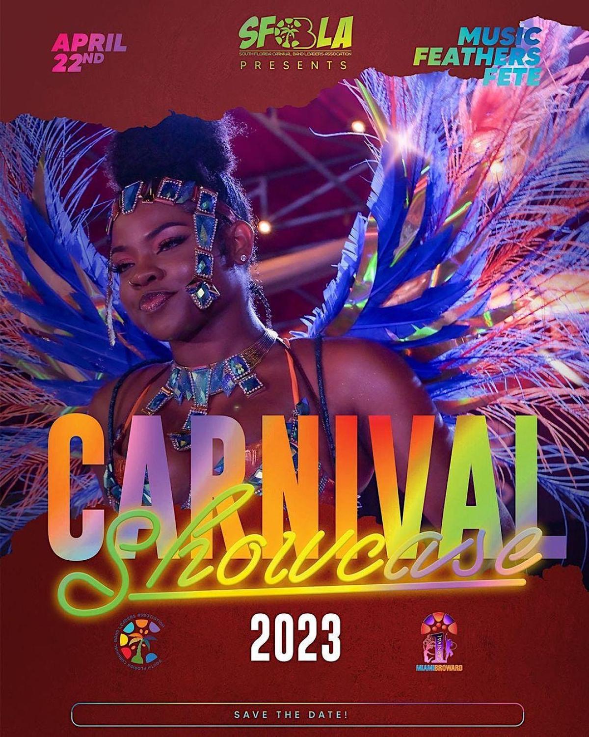 Miami Carnival Showcase Apr 23, 2023 FETE LIST, Soca Events