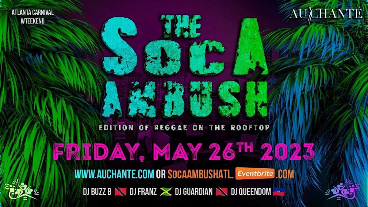 Soca Ambush Carnival Edition flyer or graphic.