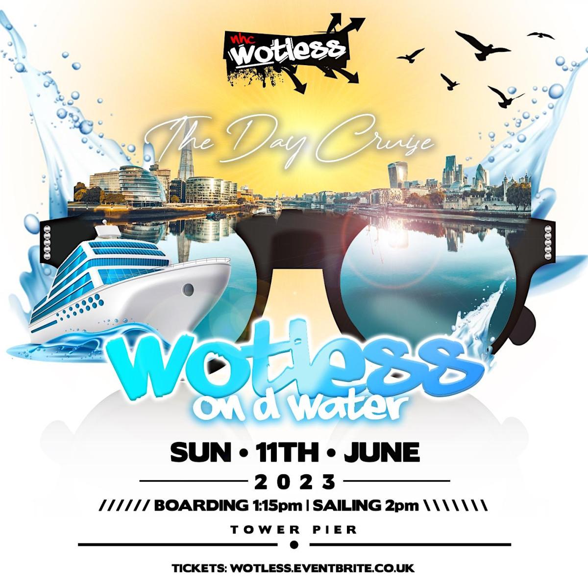 Wotless On D Water flyer or graphic.