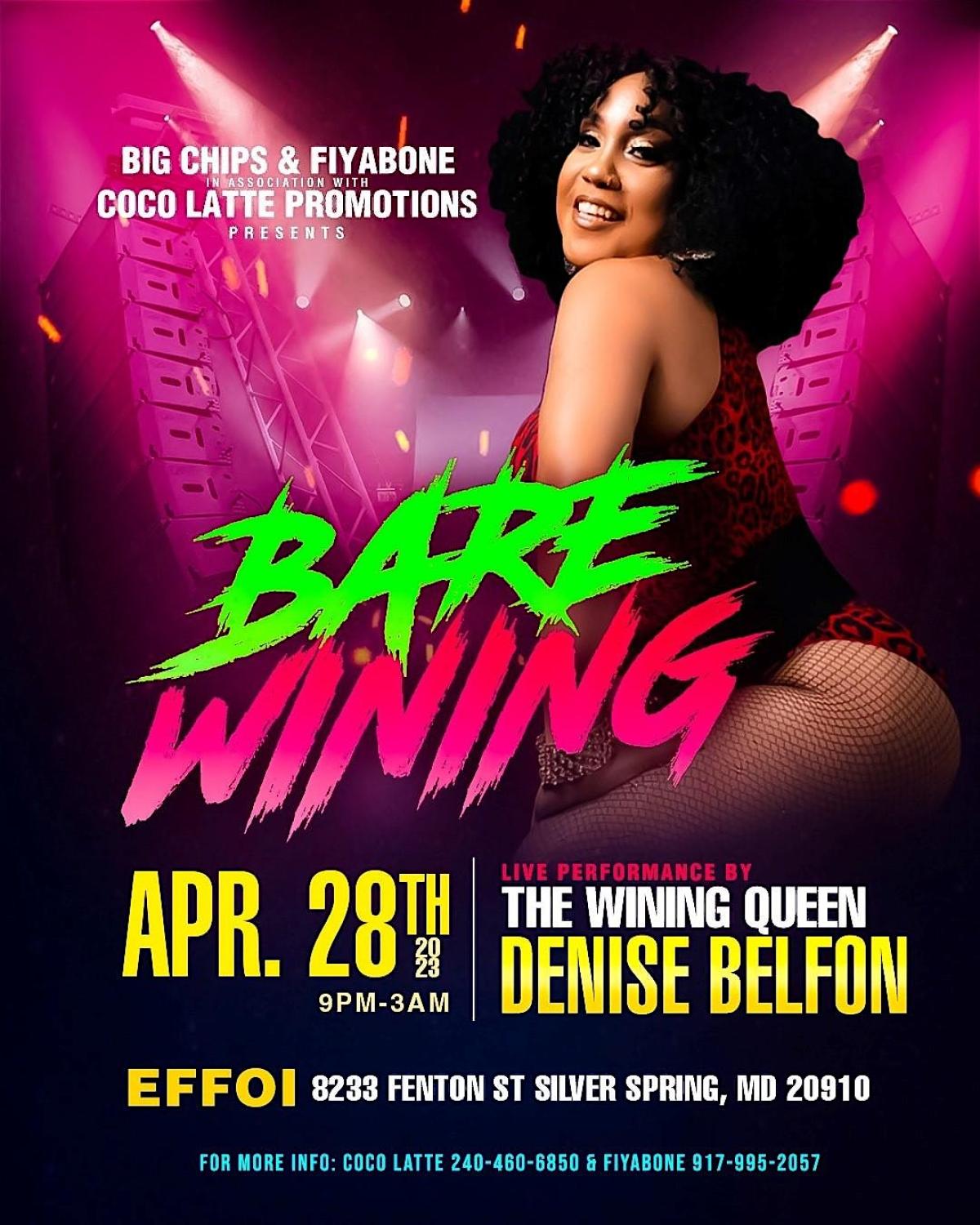 Bare Wining flyer or graphic.
