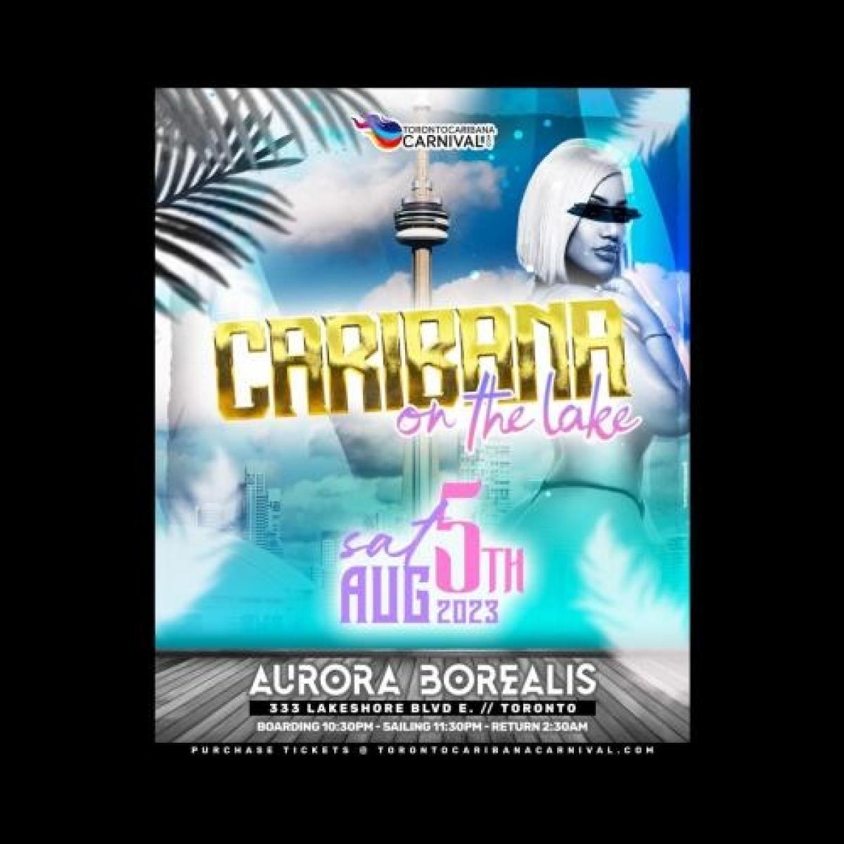 Caribana On The Lake Boat Cruise flyer or graphic.