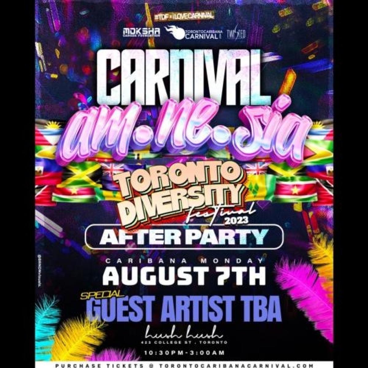 Carnival Am.Ne.Sia  flyer or graphic.