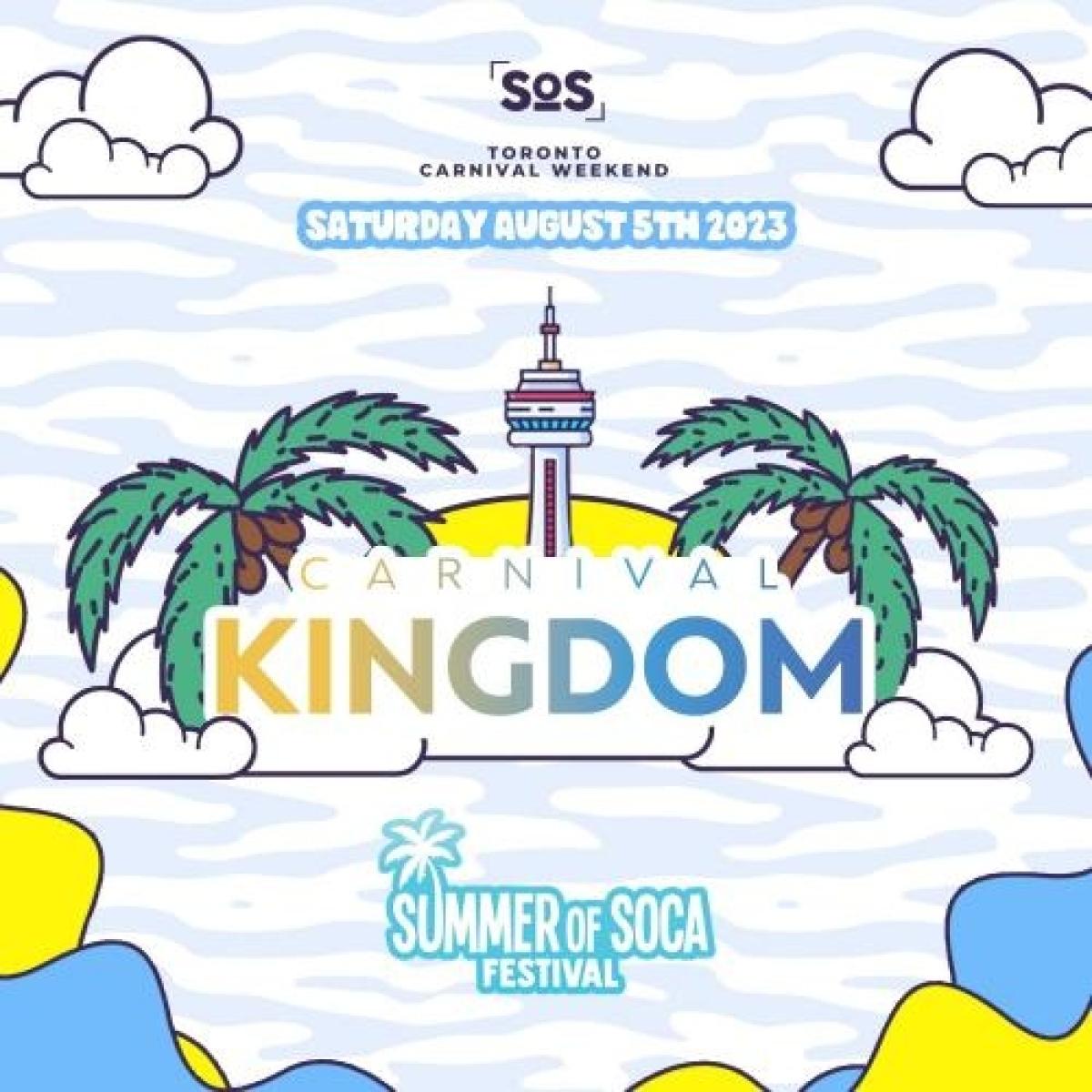 Carnival Kingdom | The Concert - SOS Fest  flyer or graphic.