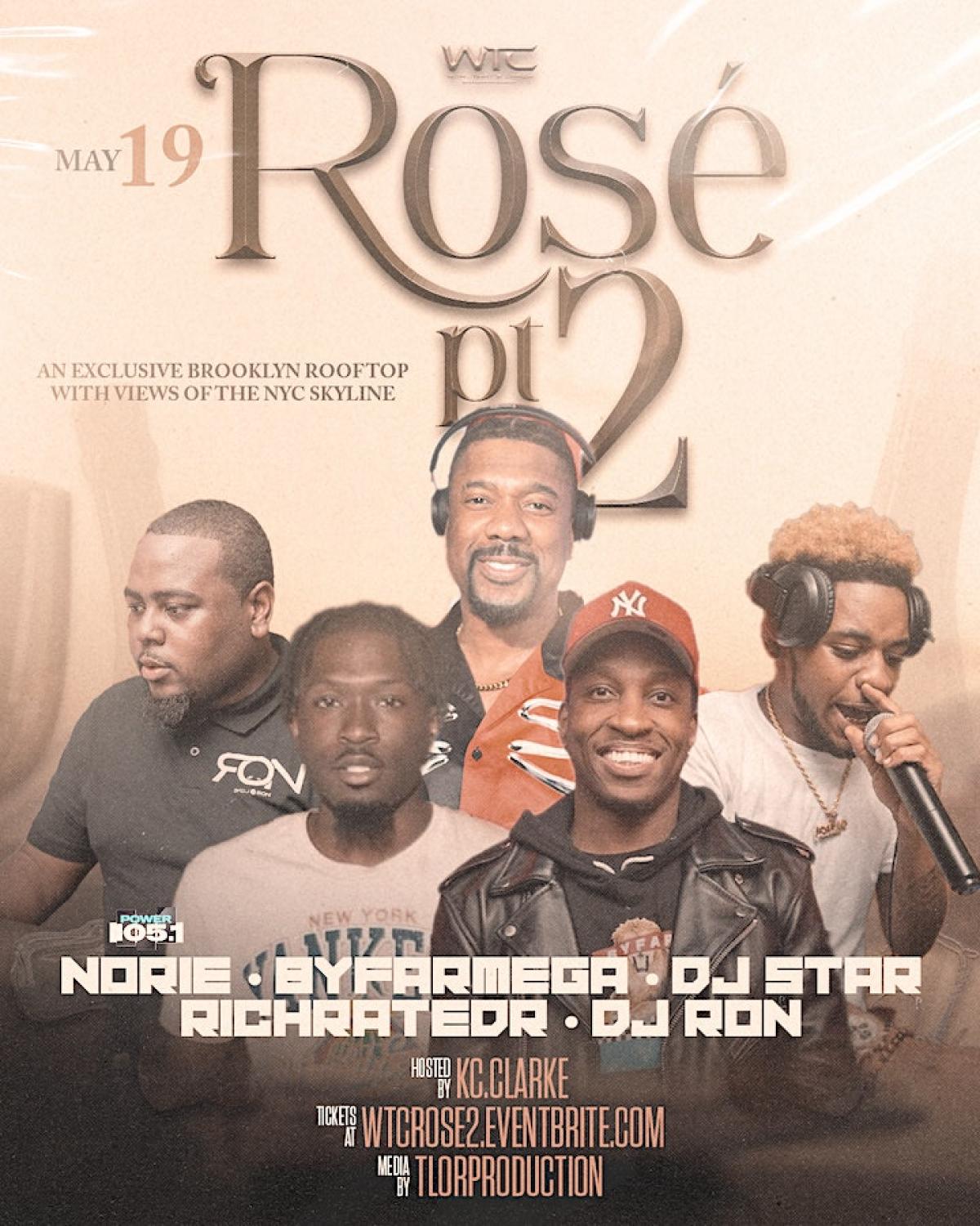Rosé 2 flyer or graphic.