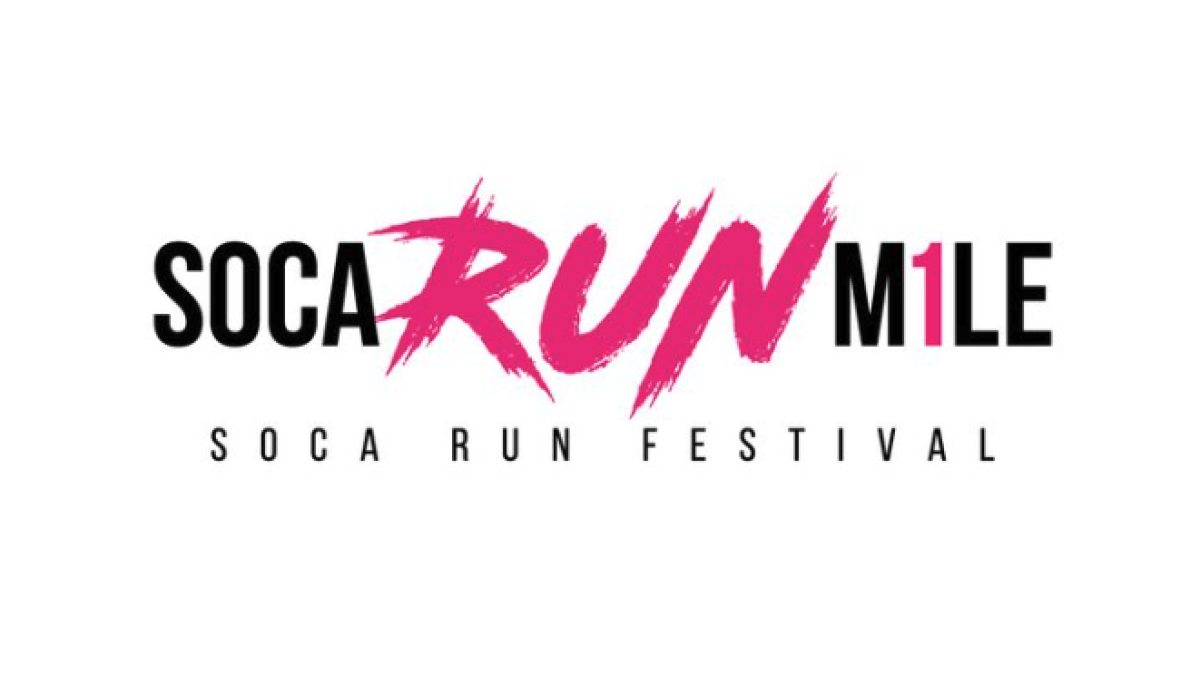 Soca Run 1 Mile flyer or graphic.