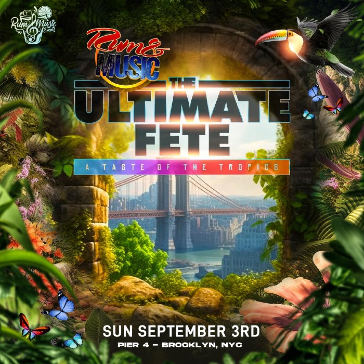 The Ultimate Fete flyer or graphic.