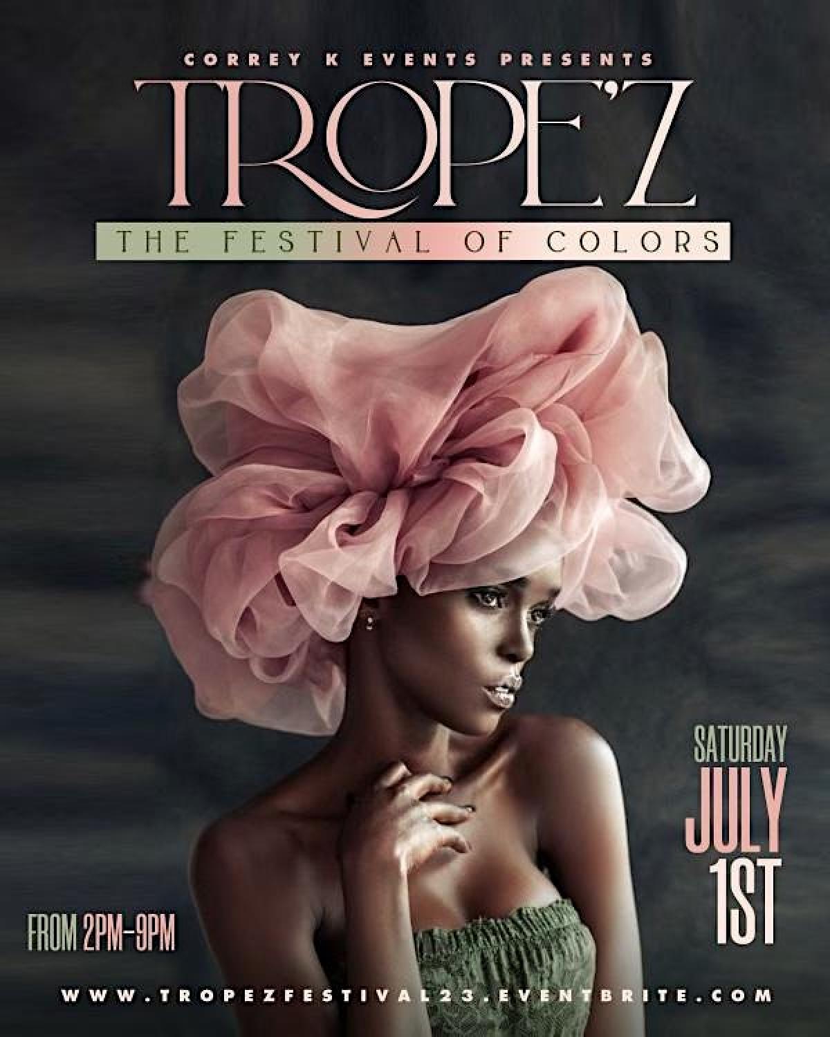 Trope’z Festival flyer or graphic.