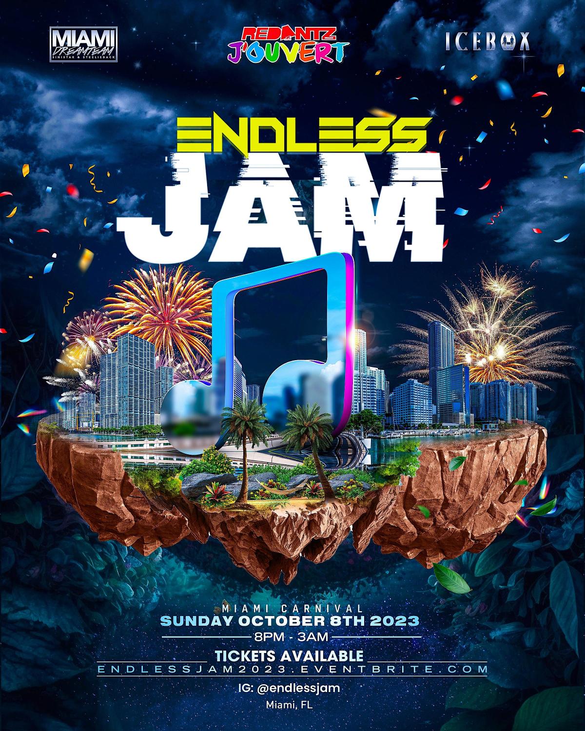 Endless Jam flyer or graphic.