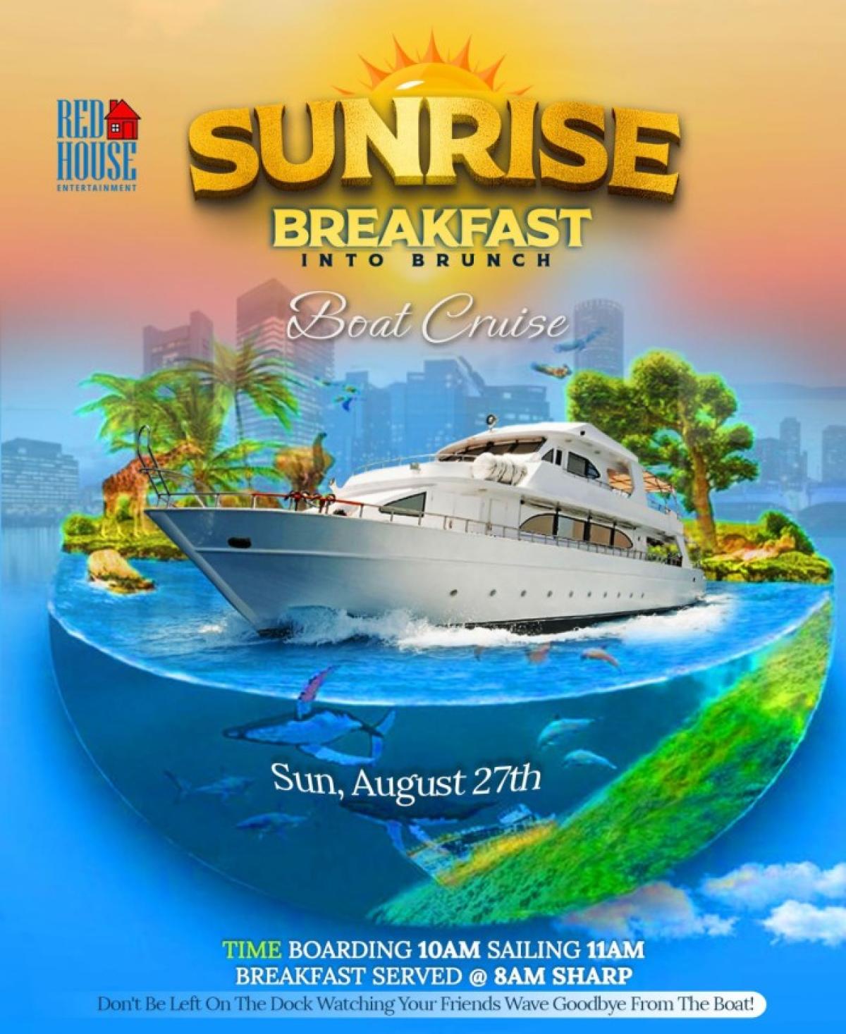 Sunrise flyer or graphic.