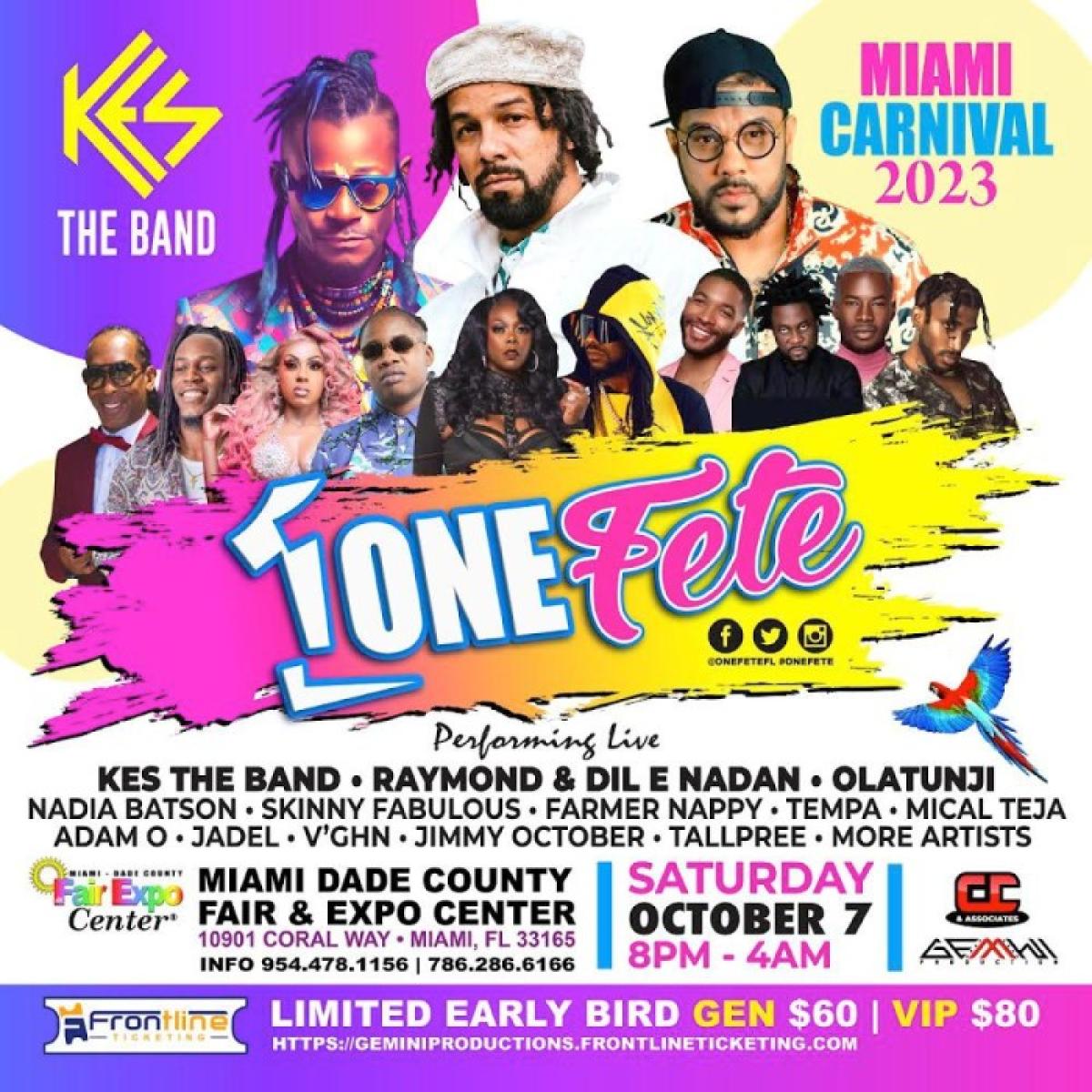 One Fete flyer or graphic.