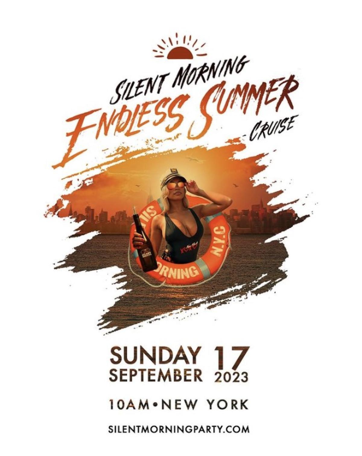 Silent Morning- Endless Summer Cruise flyer or graphic.