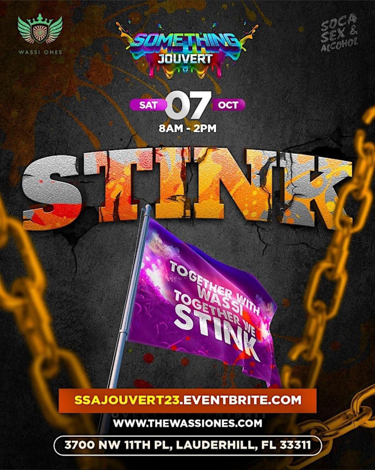 SSA Jouvert flyer or graphic.