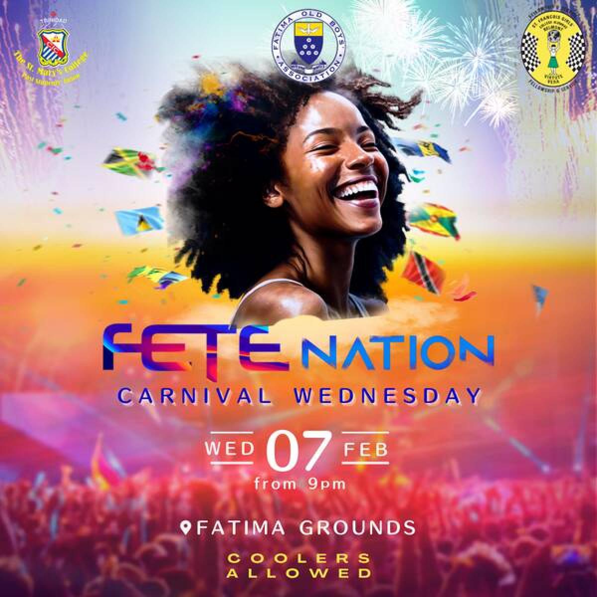 Fete Nation flyer or graphic.