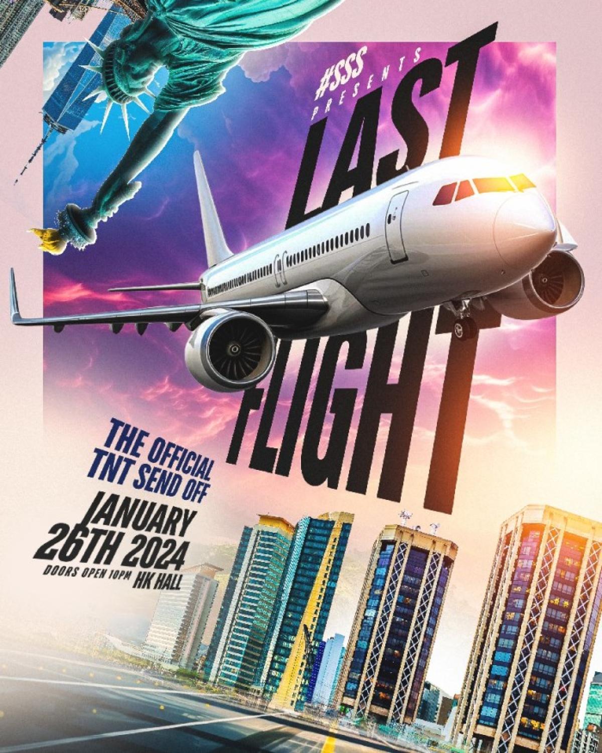 Last Flight flyer or graphic.