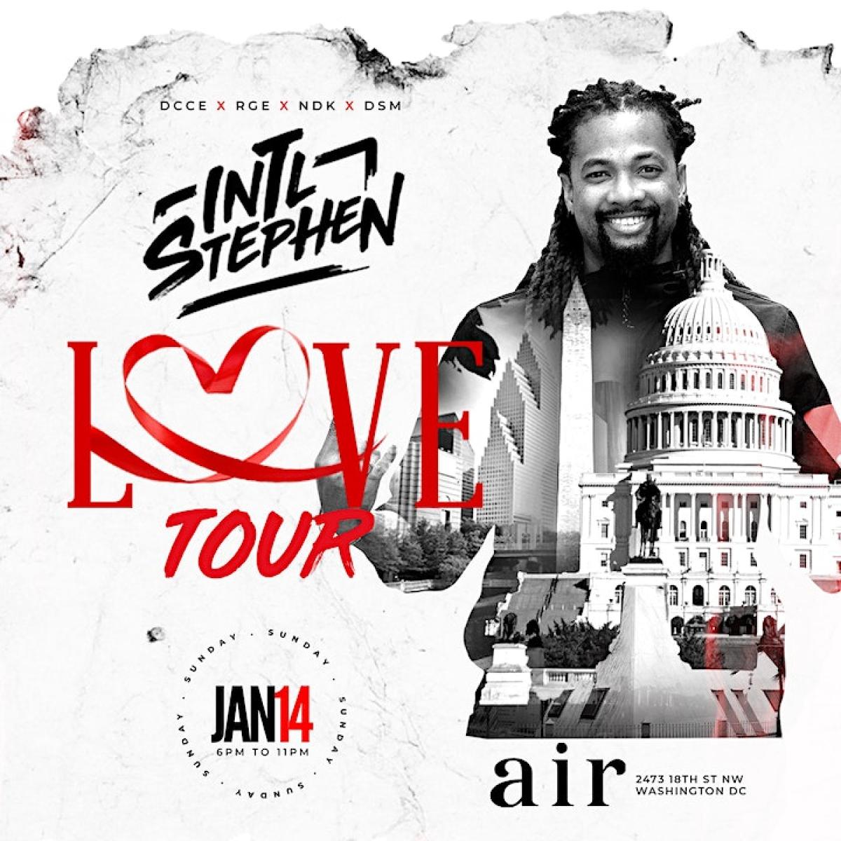 LOVE Tour 2024 Jan 14, 2024 FETE LIST, Soca Events