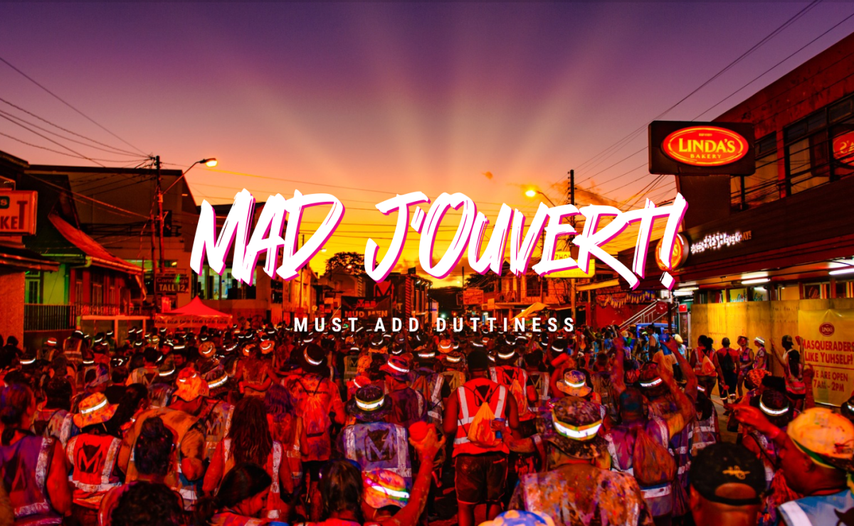 Mad Jouvert flyer or graphic.