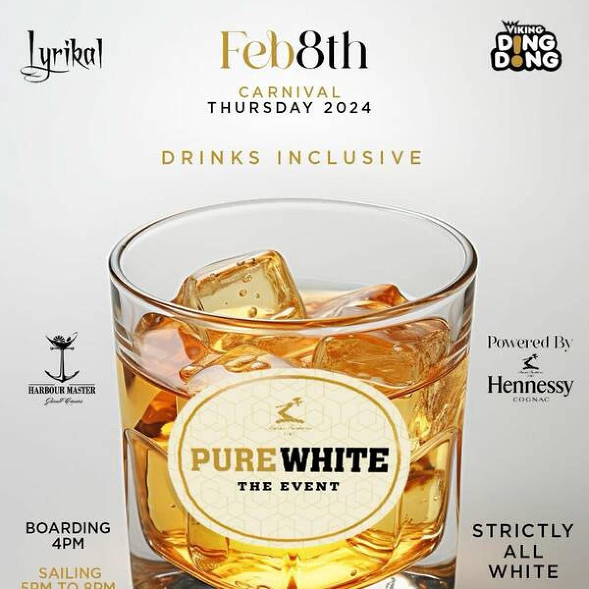 Pure White The Event flyer or graphic.