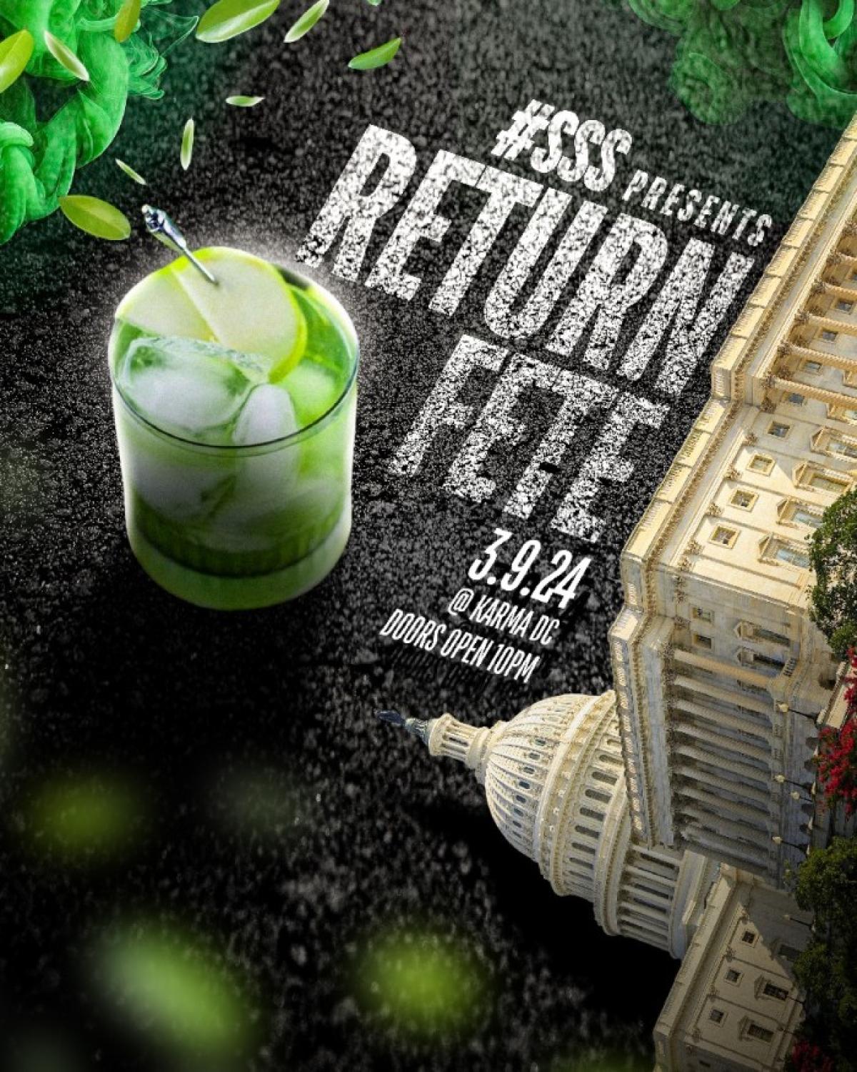 Return Fete flyer or graphic.