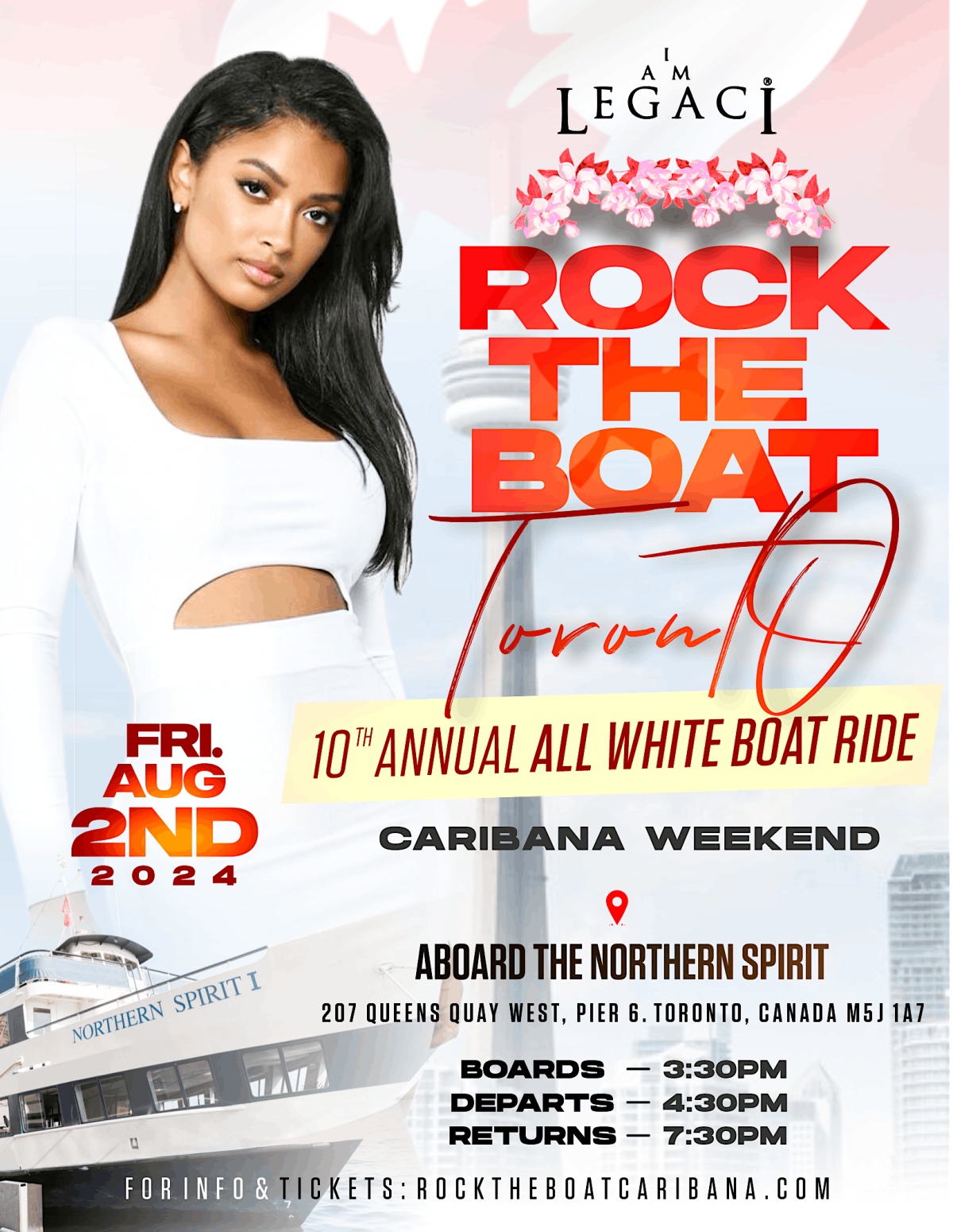 Rock The Boat flyer or graphic.