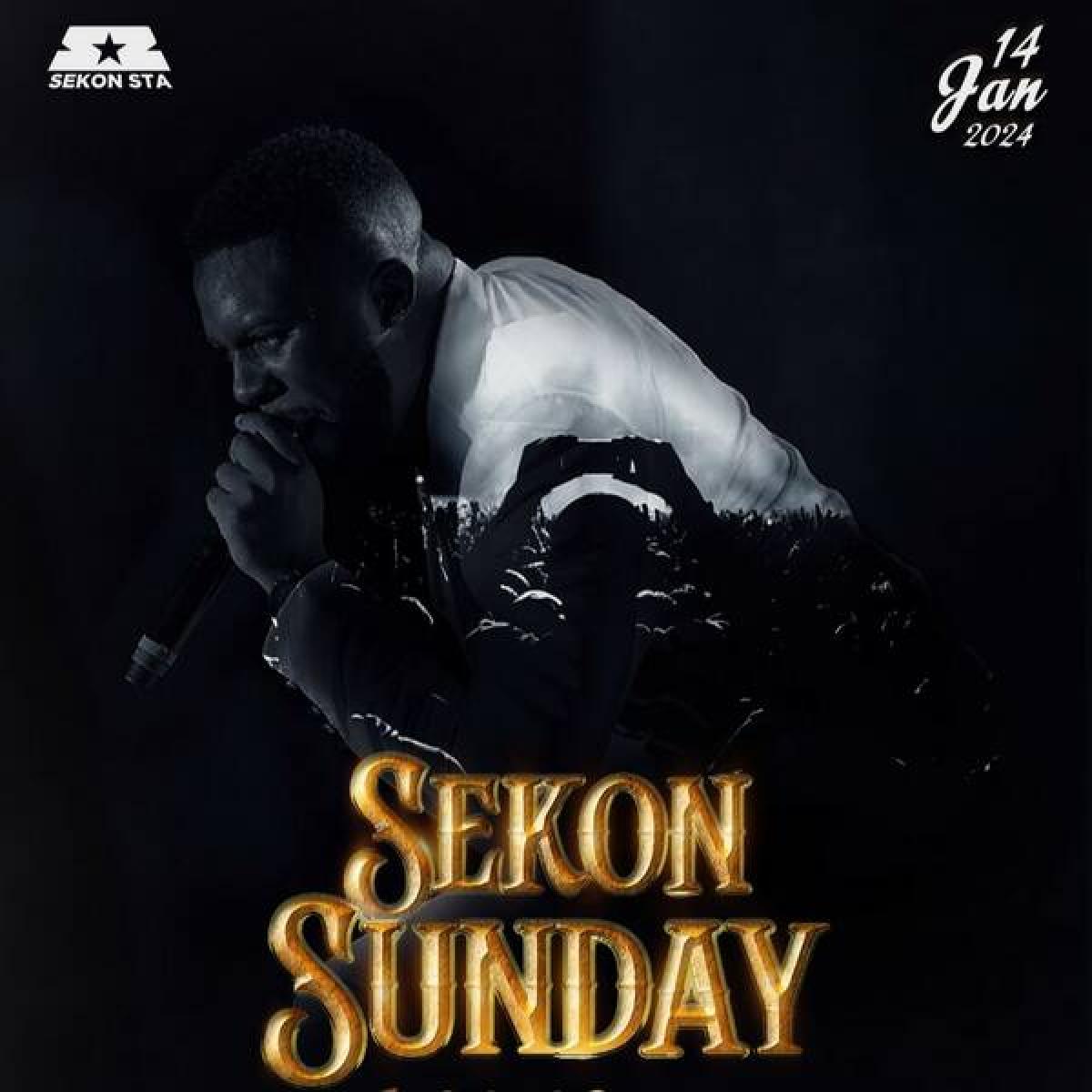 Sekon Sunday flyer or graphic.