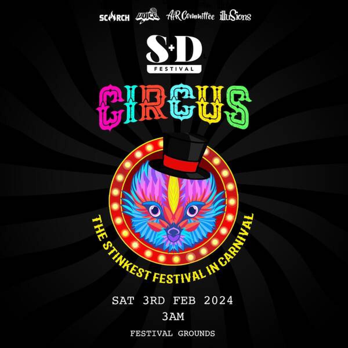 Stink + Dutty Festival: The Circus Show  flyer or graphic.