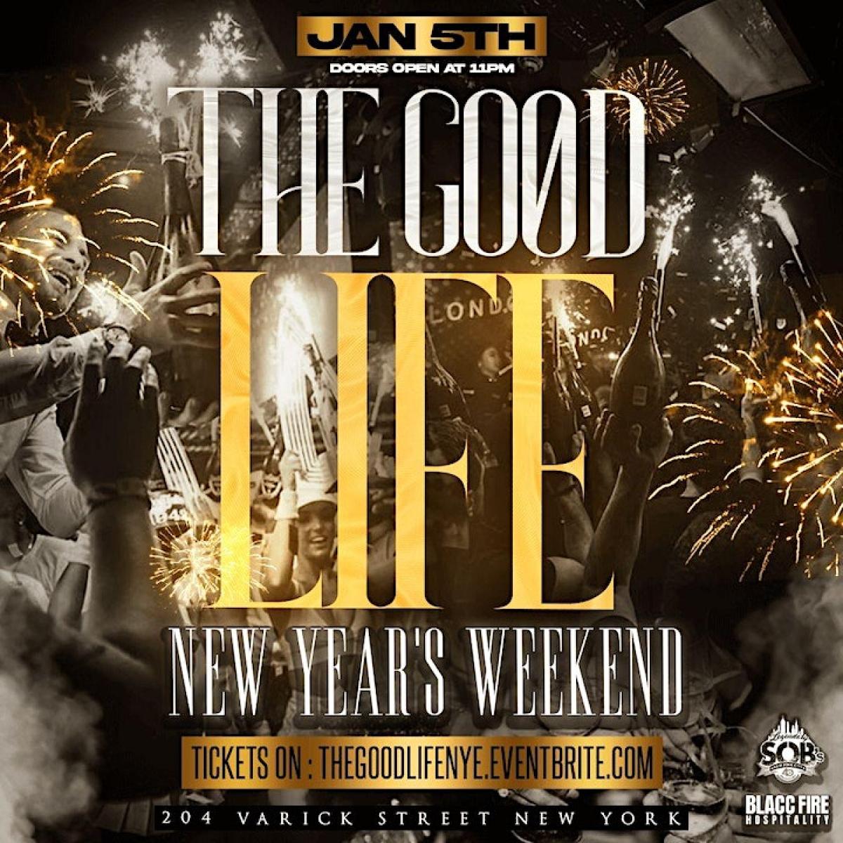 The Good Life Friday flyer or graphic.