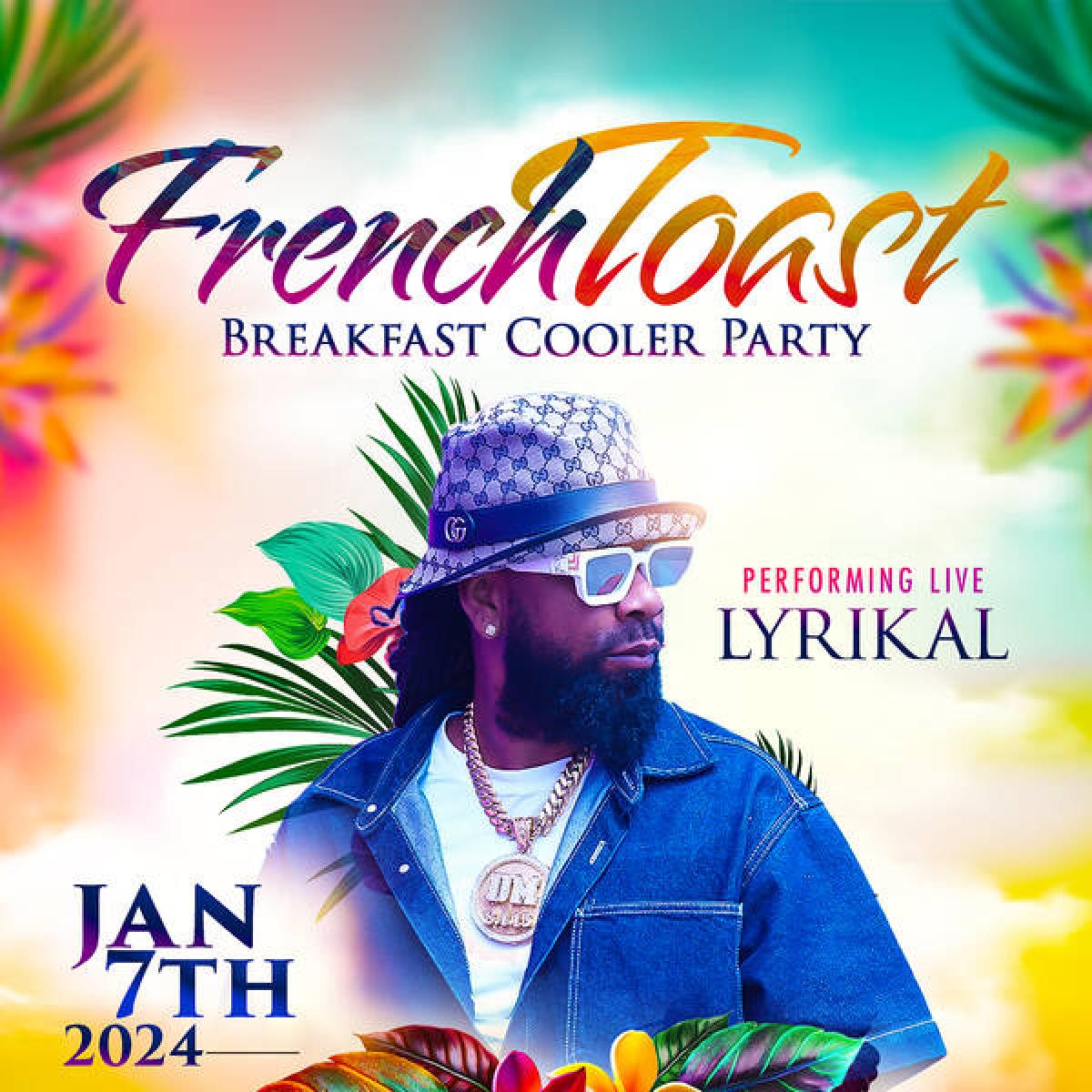 French Toast Breakfast Fete flyer or graphic.