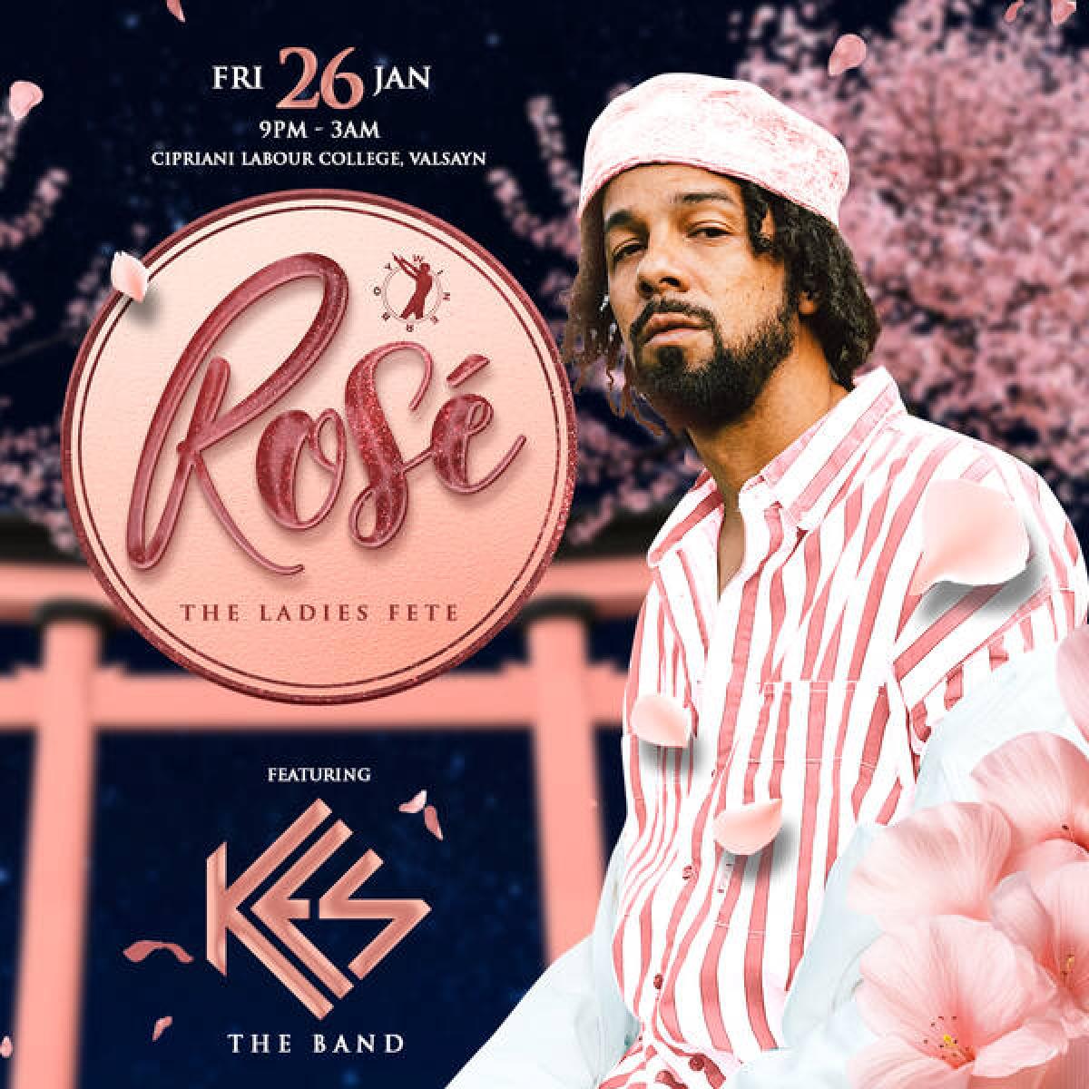 ROSÉ- The Ladies Fete  flyer or graphic.