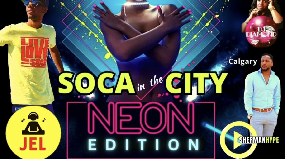 Soca In The City flyer or graphic.