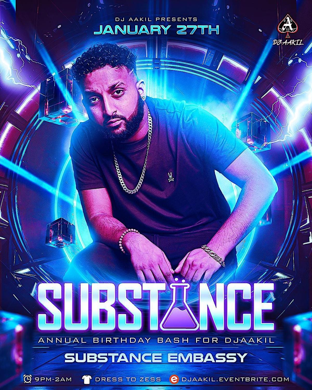 Substance flyer or graphic.