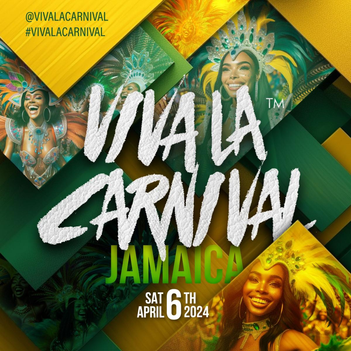 Viva La Carnival flyer or graphic.