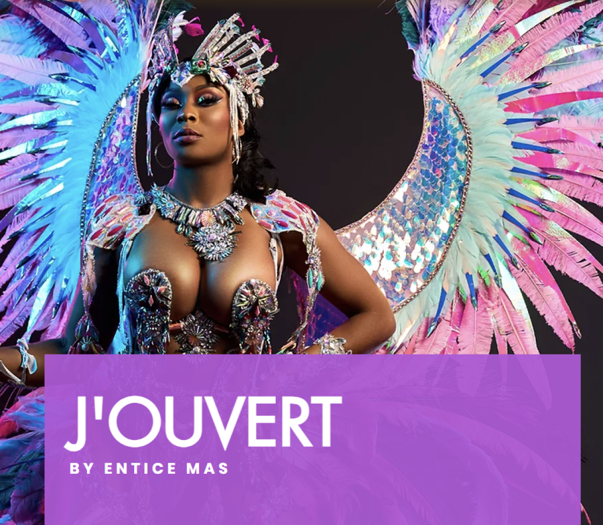  Entice Mas J'ouvert flyer or graphic.